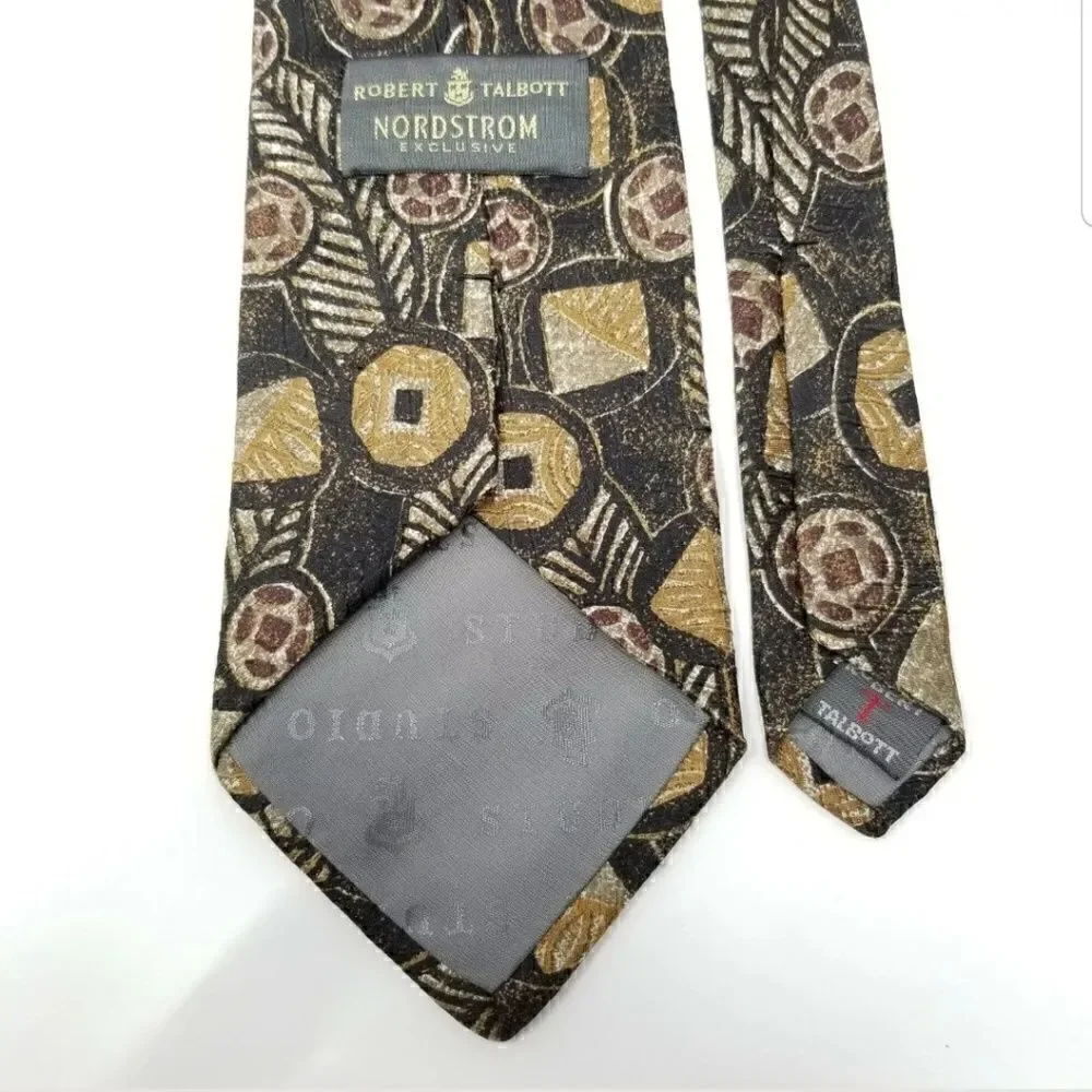 Robert Talbott Nordstrom Golden Leaf Necktie